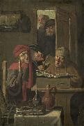 Adriaen Brouwer Musicerend gezelschap oil painting artist